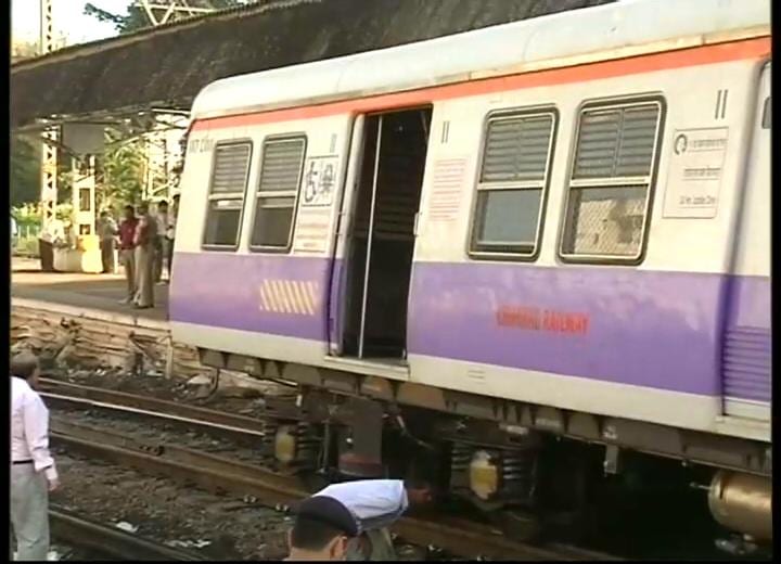 There's been yet another train accident in Mumbai, the fourth in nine days.
Two bogies of a local train entering CST station derailed on Friday morning.